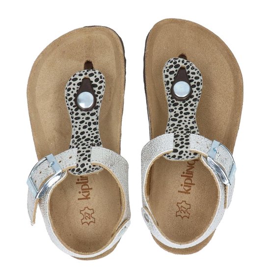 Kipling Meisjes Sandalen Nulu 3 - Zilver - Maat 31 | bol.com