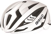 Briko Fietshelm Race unisex Wit  - Quasar Bike Helmet Shiny White - L