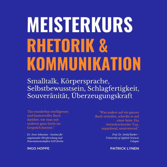 Meisterkurs Rhetorik & Kommunikation (Smalltalk, Körperspra ... - cover