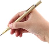 WiseGoods Graveer Pen - Robuuste Graveerpen Multifunctioneel - Graveren van Metaal, Hout, Glas, Leer, Plastic - Goud