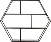 Light & Living Aversa Wandrek - Zwart - 91x17,5x75 cm