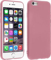HB Hoesje Geschikt voor Apple iPhone 6 & 6s Roze - Siliconen Back Cover