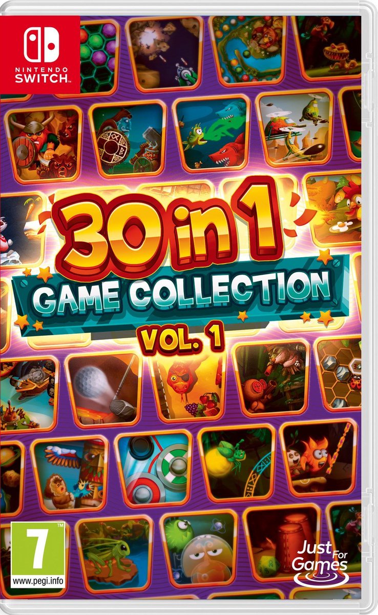 30-in-1 Game Collection Vol. 1 - Nintendo Switch - Mindscape