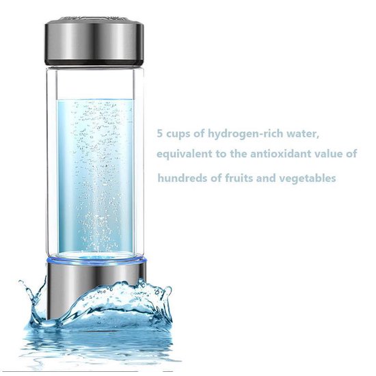 H2 eau - H2-Well - 800 ml - Générateur d'eau hydrogénée