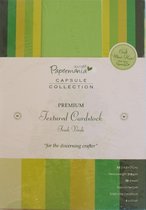 Papermania Premium Textured Cardstock A5 Fresh Verde