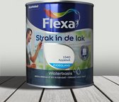 Flexa Strak In De Lak Acryl Zijdeglans Appelwit 1540 - Lakverf - Dekkend - Binnen - Water basis - Zijdeglans