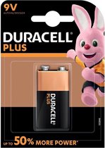 Set van 3x Duracell V9 Plus batterijen alkaline - LR61 - Batterijenen pack - Blokbatterijenen