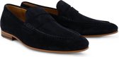 DenBroeck Park Row - Suede Leren herenloafers - Donkerblauw - Maat 45