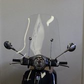 Windscherm Vespa Primavera helder hoog model-Scoot Care Original in a kwaliteit.