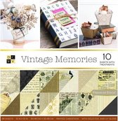 American Crafts DCWV - 30,5x30,5cm - 36 stuks - Vintage memories