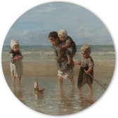 Wooncirkel - Kinderen der zee - Jozef Israëls (⌀ 30cm)