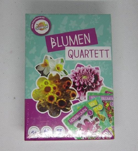 Afbeelding van het spel Bloemen kwartet spel, taal: DUITS, vanaf 4 jaar