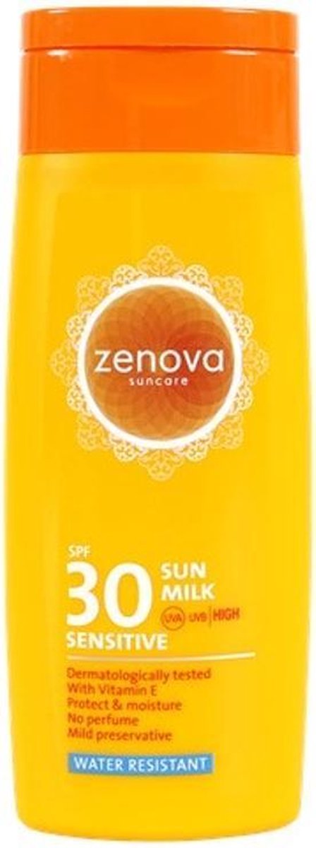 Zenova zonnemelk SPF 30 - zonnebrand