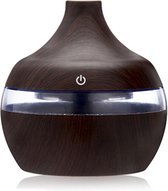 Luchtbevochtiger - Humidifier - Mist luchtbevochtiger - Luchtreiniger - Aromatherapie - Houtkleur