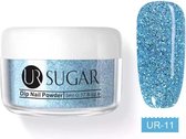 Holografische Dip Glitter Poeder - Azul / Turquoise / Blauw - 30ml - Nail-Art