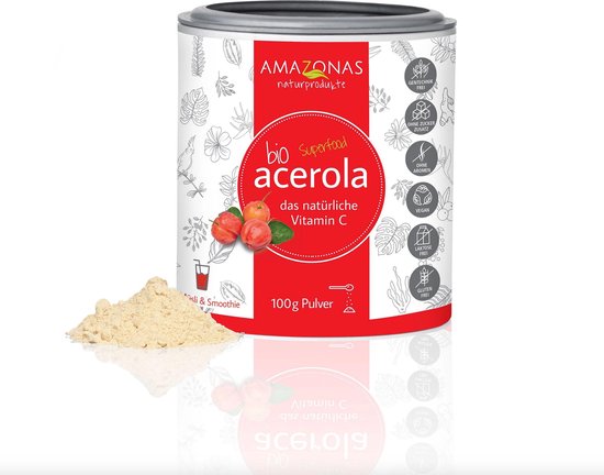 Acerola poeder (biologisch) - 100 gram