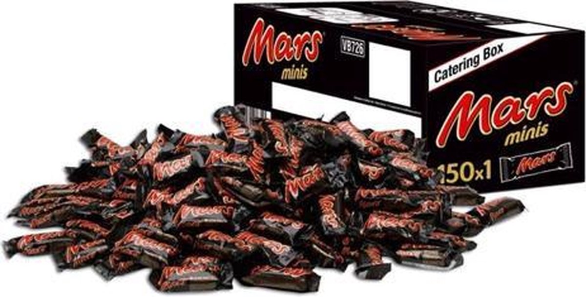 Mars minis - 150 pièces