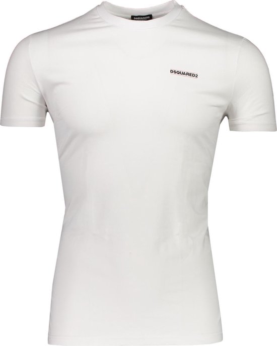 Dsquared2 T-shirt Wit - Maat XL - Heren - Lente/Zomer Collectie -  Katoen;Elastaan | bol.com