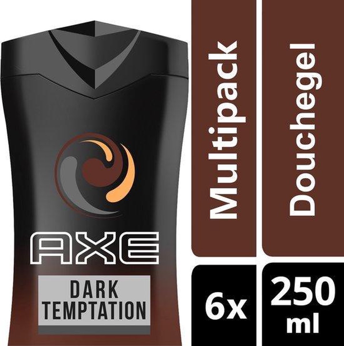 Axe Dark Temptation Douchegel - 6 x 250 ml - Voordeelverpakking | bol.com
