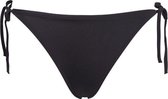 Calvin Klein string side tie bikini - zwart