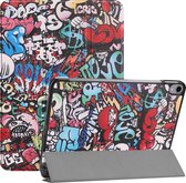 3-Vouw sleepcover hoes - Geschikt voor iPad Pro 11 inch (2020) - Graffiti