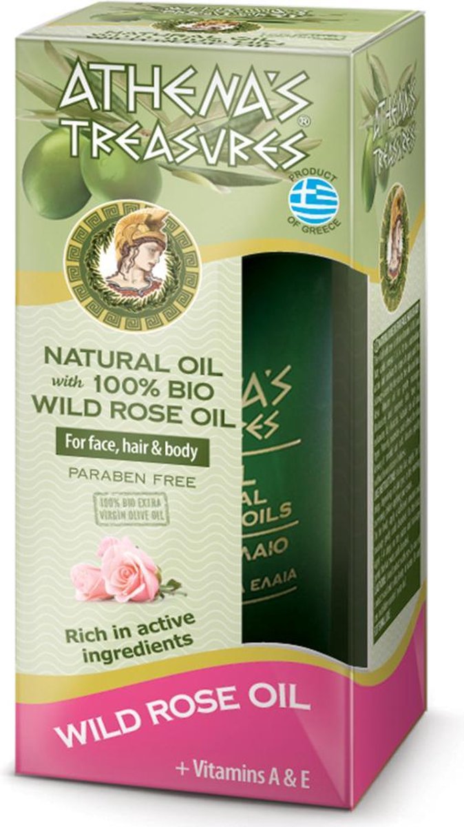 Pharmaid Athenas Treasures Essential Oil Wild Rose 50ml | Natuurlijk Roos