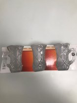 Theeglazen 3 stuks