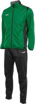 hummel Paris Polyester Suit Trainingspak - Groen - Maat S