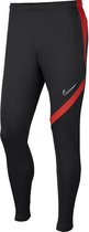 Nike Sportbroek - Maat 128  - Unisex - zwart/ rood