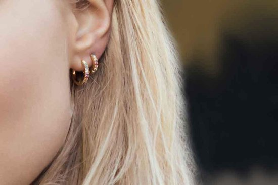 SIF JAKOBS JEWELLERY ELLERA EARRINGS SJ-E2859-CZ - Orecchini A Cerchio - 4