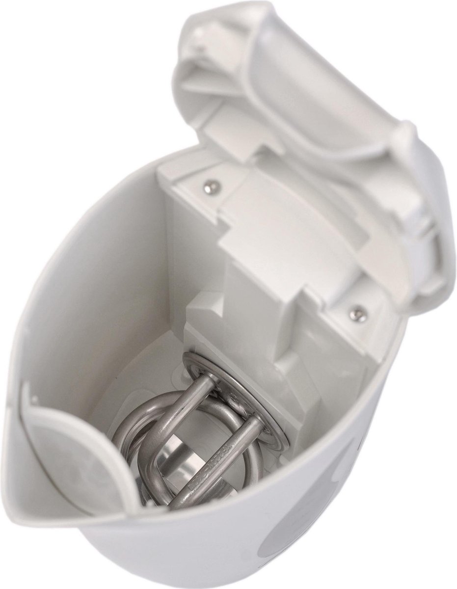 Bouilloire électrique compacte 0,6 Litres filtre anti-calcaire sans BPA  Adler Blanc 760 AD02