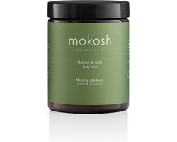 Mokosh | Melon & Cucumber Body Balm | Natuurlijke Bodycrème | Hydraterende Lichaamscrème | Bodycrème | Natuurlijke Bodylotion | Vegan verzorgingscrème | Biologische Bodybalm| Veganistisch | Natuurlijke Ingrediënten | Dierproefvrij | 180 ml