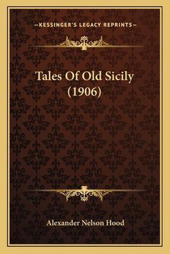 Tales of Old Sicily (1906) - cover
