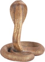 Baroque - Decoratief beeld of figuur - Fig. slangenbeeld Cobra 29 cm - 29x23x20 - Polyresin