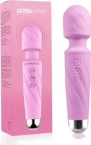 Ultra Wand Clitoris Vibrator - Massage Wand - Draadloze Clitoris Stimulator Waterdicht - Pastel Roze