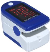 CardioVita© Pulse Oximeter - Zuurstofmeter - Zuurstof saturatie meter - Hartslagmeter - Saturatiemeter - INCLUSIEF Batterijen & Draagkoord
