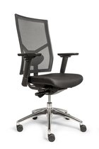 Ergonomische bureaustoel Edition Mesh - Bureaustoel - Instelbare armleggers - Zwart