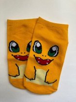 Charmander - Pokemon Unisex Enkelsokken Maat 36-41