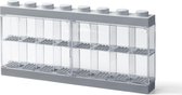 LEGO Storage Box Minifigure 16 - Plastique - Gris