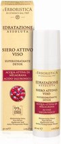 L'Erboristica Moisturizing Detox face Serum met Hyaluronic Acid en actief granaatappelwater