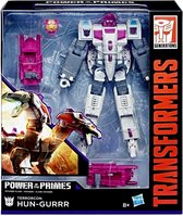 Transformers Generations Power of the Primes Hun-Gurrr - Voyager Class Actiefiguur