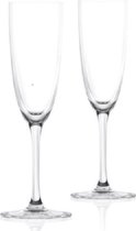 Colour Kristal champagne glas - 165 ml - 2 stuks