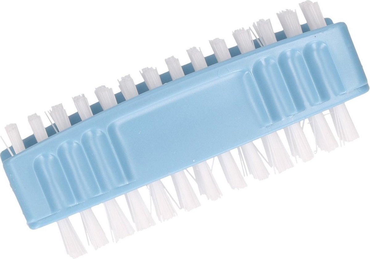 Goedkoopste Blauwe nagelborstel tweezijdig bezet - Persoonlijke verzorging - Kunststof / kunstvezel