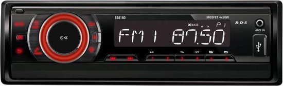 Calearo ES6180 - 1DIN auto radio - korte inbouw diepte AM - FM - SD - USB -  EEPROM =... | bol.com