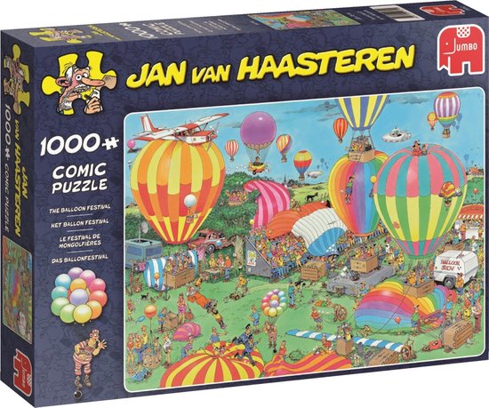 Jan van Haasteren Het Ballon Festival puzzel - 1000 stukjes