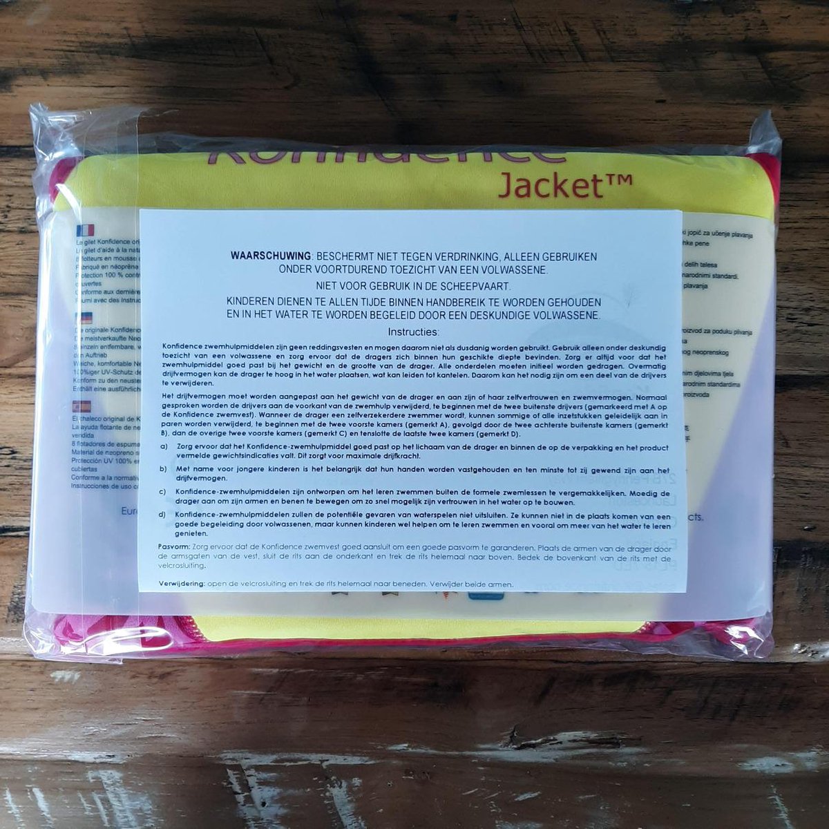 Konfidence - Zwemvest/Drijfvest kind - Roze - 6 - 7 jaar / 25 - 30 kg — afbeelding 10