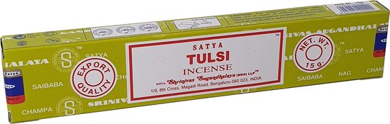 Wierookstokjes Satya Tulsi (los pakje van 15 gram)