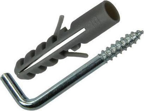 Mack PE Plug Met Schroefduim 8 stuks 4 x 40 mm
