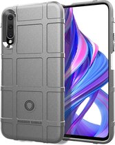 Volledige dekking schokbestendige TPU Case voor Huawei Honor 9X (grijs)