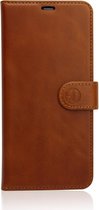 Rico Vitello cuir Samsung Galaxy Case Bookcase S9 - brun clair